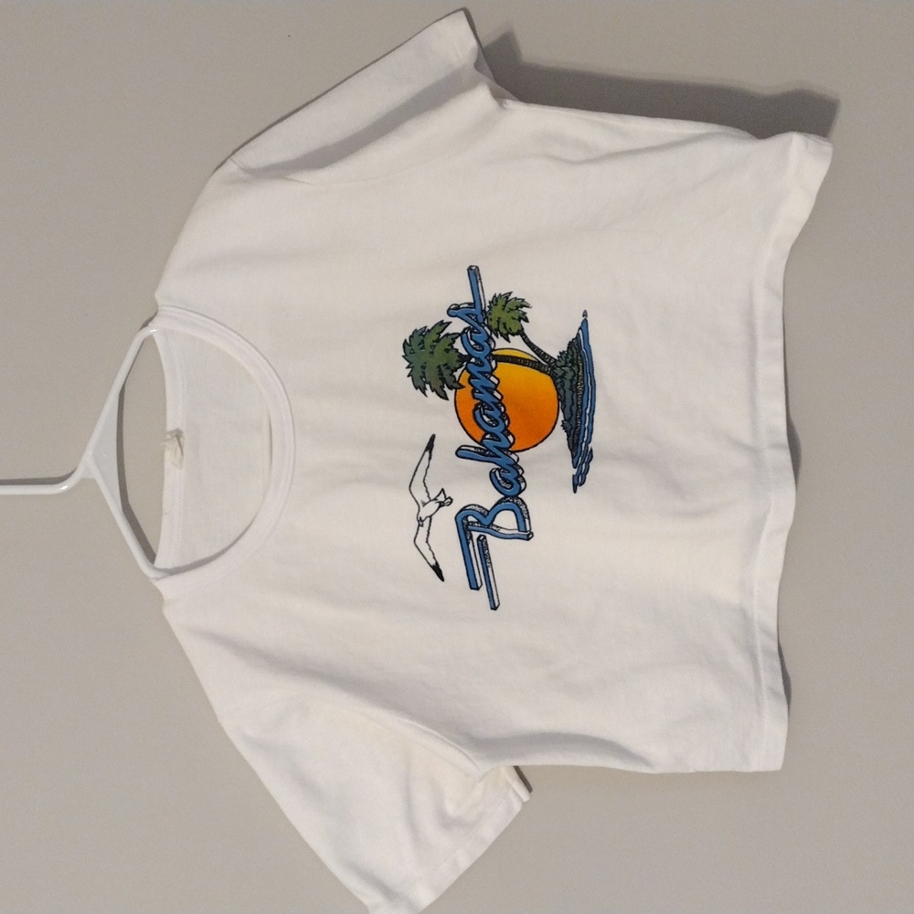 Vintage Bahamas crop top